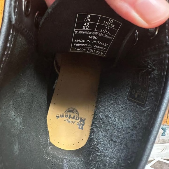 Dr. Martens 1460 NAPPA LEATHER LACE UP BOOTS - Picture 4 of 5